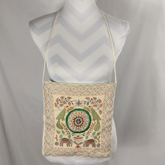 Bangladesh Embroidered Tote   - Picture 2 of 7